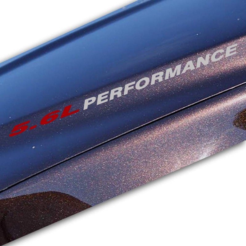 Set 56L Performance Decal Sticker Compatible with Chevrolet Jeep Ford Dodge Toyota or Similar Models