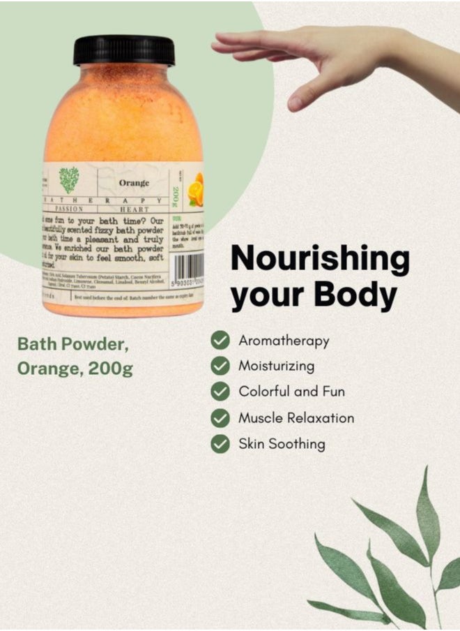 Soap&Friends Soap&Friends Fizzy Orange Bath Powder 200 g  - Image 4