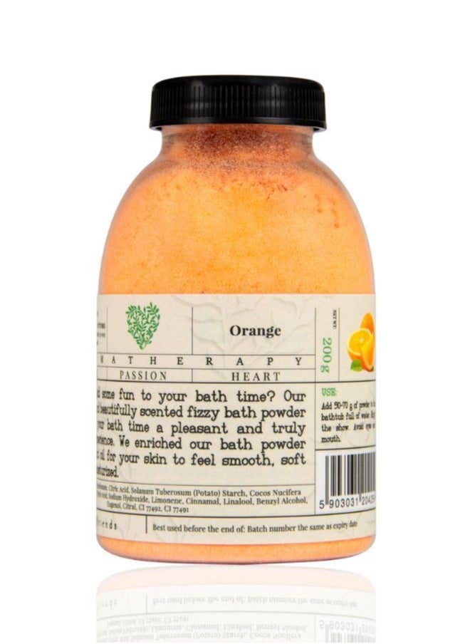 Soap&Friends Soap&Friends Fizzy Orange Bath Powder 200 g  - Image 2