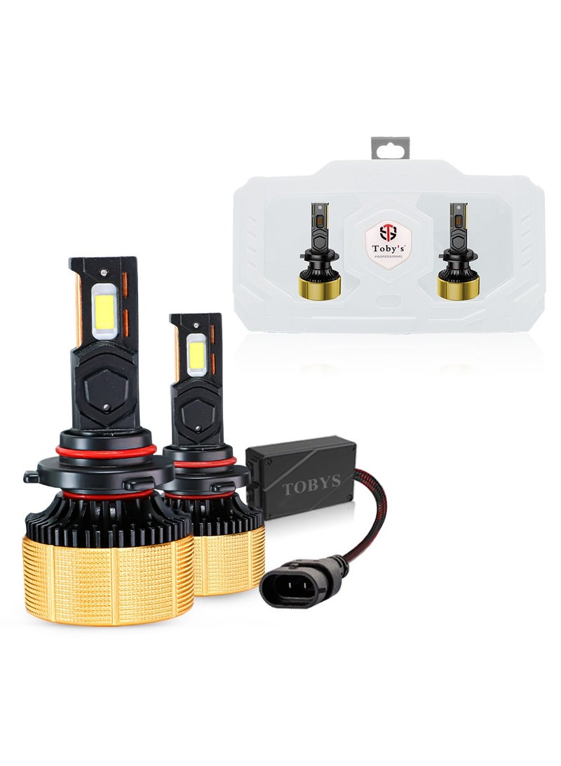 توبيز مصباح توبي EC-100 H11 بقدرة 200 واط LED - 20,000 لومن بفوّض مزدوج فائق السطوع مع نظام كان-بايوس الذكي، وأنابيب نحاسية ورقاقة CSP لأداء فائق في جميع الأحوال الجوية - Image 1