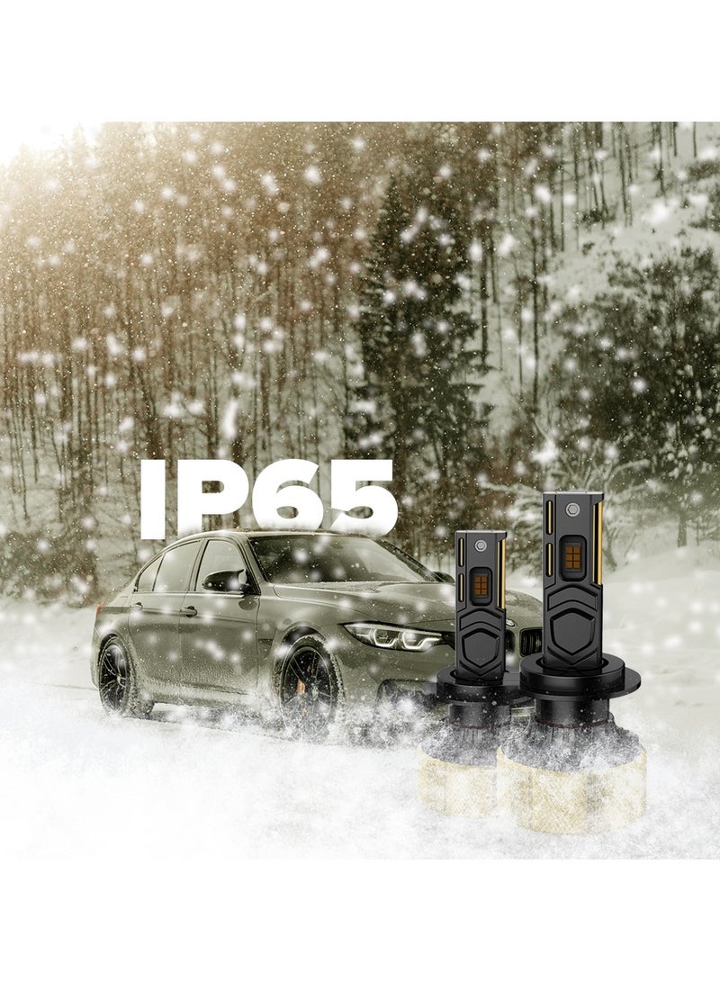 توبيز مصباح توبي EC-100 H11 بقدرة 200 واط LED - 20,000 لومن بفوّض مزدوج فائق السطوع مع نظام كان-بايوس الذكي، وأنابيب نحاسية ورقاقة CSP لأداء فائق في جميع الأحوال الجوية - Image 4