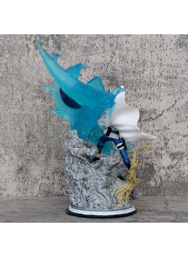 هالامودو حجم كبير أنيمي نينجا معلم العمل الشكل - PVC نموذج المجموعة ديكور سطح المكتب الزخرفة ، هدية عيد ميلاد مثالية للفتيان والبنات ، 27 سم - Image 4