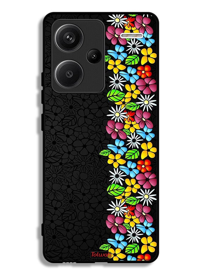 Tolwak Xiaomi Redmi Note 13 Pro Plus Protective Case Cover Flowers Line - Image 1