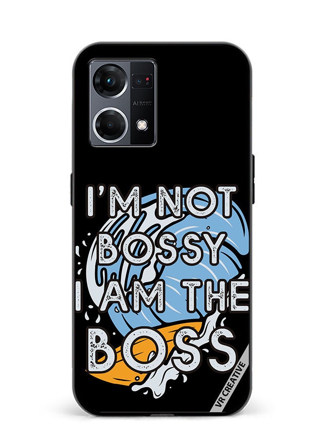 VR CREATIVE Protective Case Cover For Oppo Reno8 4G Bossy Design Multicolour - Image 1
