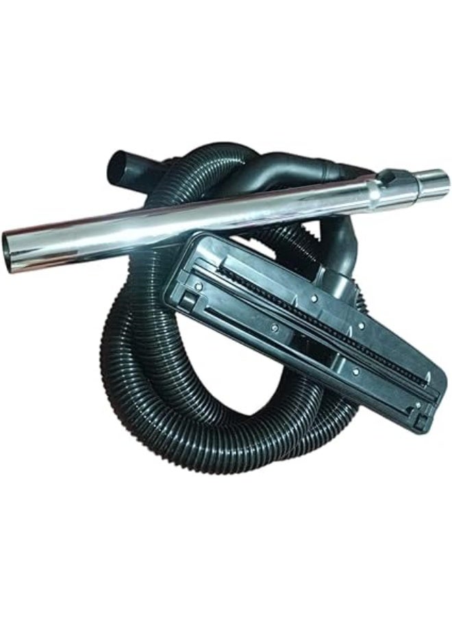 Imported three-piece vacuum cleaner set: stainless steel tube, hose, and vacuum cleaner brush; compatible with some Panasonic and National vacuum cleaners - Image 3