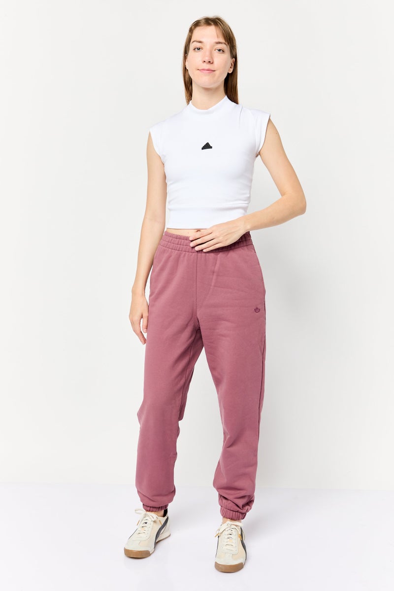 adidas Originals Women Sportswear Fit  Outdoor Jogger Pants, Peach  - Image 4