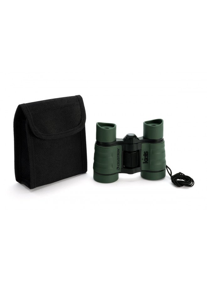 Celestron Kids Let Your Child Explore The Outdoors Binocular, Green (72044) - Image 3