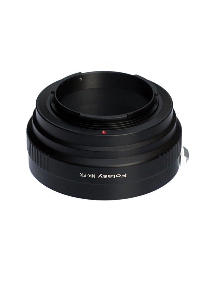 Fotasy Copper Nikkor Lens to Fuji X Adapter, NK F Mount to X Adapter, Compatible with Fujifilm X-Pro1 X-Pro2 X-Pro3 X-E2 X-E3 X-A10 X-T1 X-T2 X-T3 X-T4 X-T10 X-T20 X-T30 X-T30II X-T100 X-H1 - Image 2