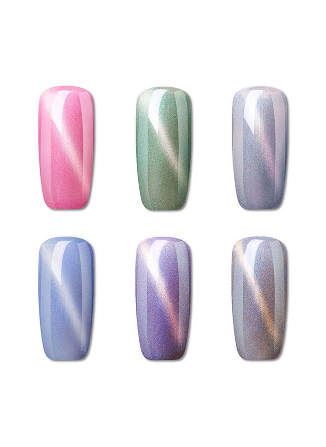 brunson - Gel Nail Polish Pearl Nail Polish Mermaid Gel Manicure Salon Decor Nail Art Elegant Shell Shiny Under Light UV LED Soak Off Set BMG12 - Image 1
