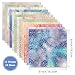 iKammo Vintage Boho Scrapbook Paper Pad Golden Watercolor Patterned Cardstock Paper 6x6 24 Sheets SingleSided Junk Journal Scrapbooking Papers for DIY Origami Card Making Art Collage Decorative Papers - Image 3
