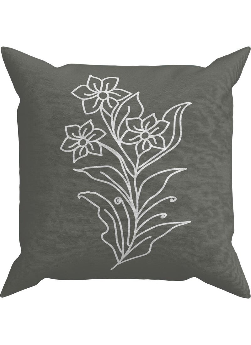 Evdeki Çarşı Evik Exotic 4-Piece Throw Pillow Case DS80  - Image 2