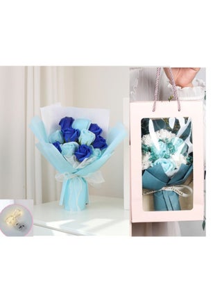 Preserved Rose Bouquet, Artificial Flower Bouquet with Gift Box for Christmas, Couples, Birthdays with Yellow Silk 1.5m - pzsku/Z4236C82FC379451F6F40Z/45/1756802513/01fbaab4-611b-4066-8236-8fd54338ee0f