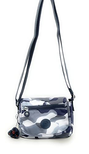 KIPLING KIPLING Kipling Sabian Alabaster Crossbody Mini Bag (One Size, Cool Camo Grey) - Image 5