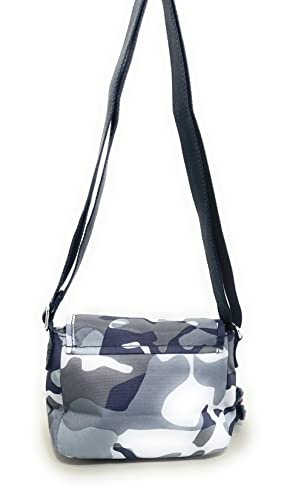 KIPLING KIPLING Kipling Sabian Alabaster Crossbody Mini Bag (One Size, Cool Camo Grey) - Image 4