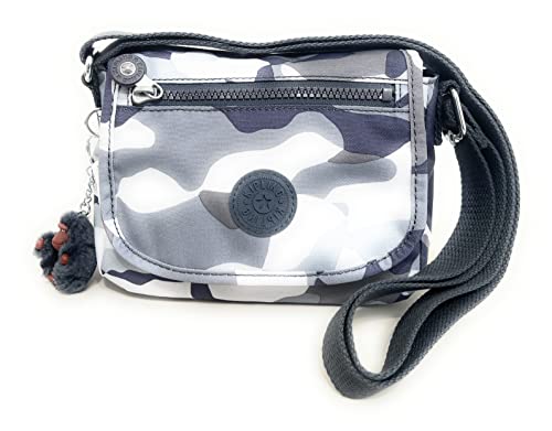 KIPLING KIPLING Kipling Sabian Alabaster Crossbody Mini Bag (One Size, Cool Camo Grey) - Image 2
