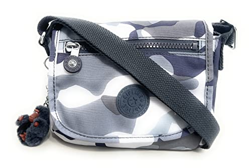 KIPLING KIPLING Kipling Sabian Alabaster Crossbody Mini Bag (One Size, Cool Camo Grey) - Image 3