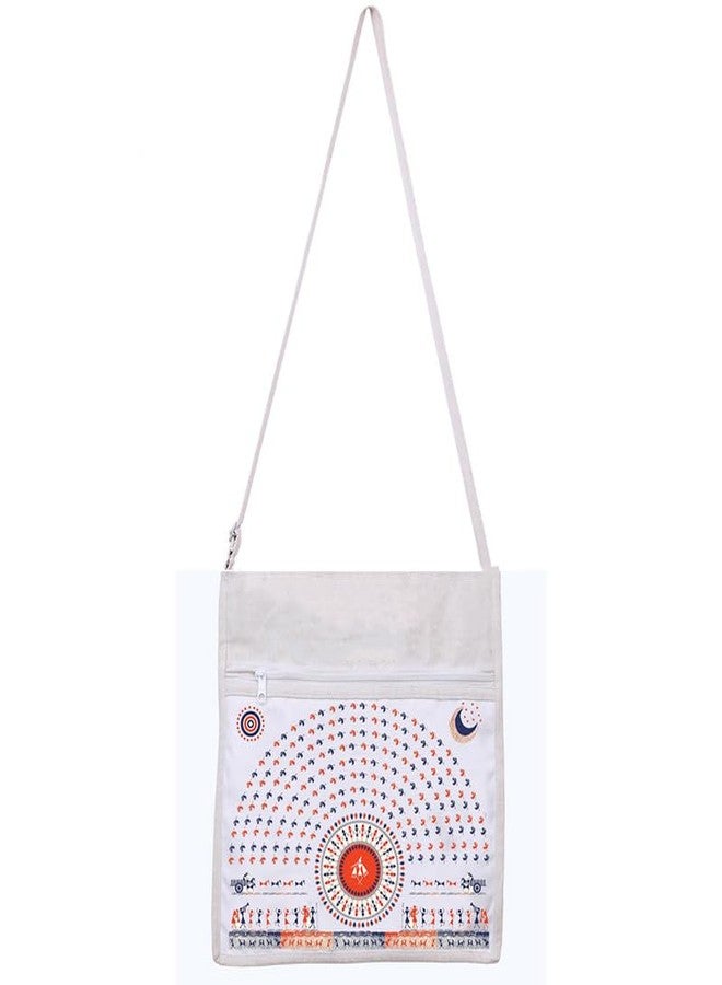 PrintingZone Classic Cross Body Tote Bag | 15kg Cotton Canvas Bag for Casual & Daily Carry - Image 4