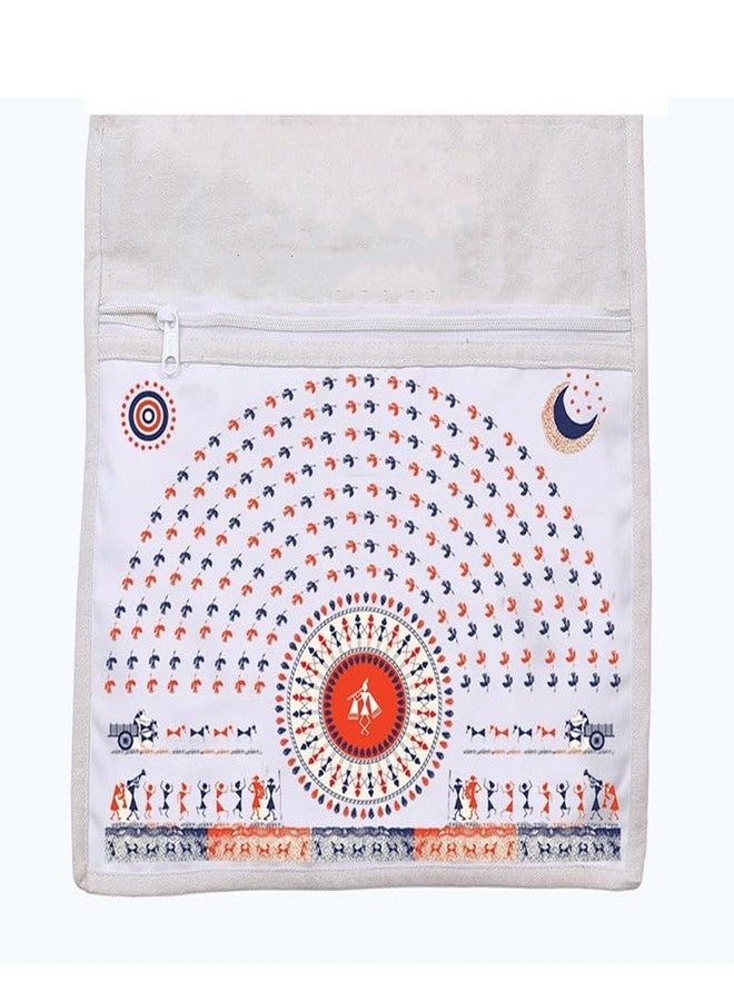 PrintingZone Classic Cross Body Tote Bag | 15kg Cotton Canvas Bag for Casual & Daily Carry - Image 3