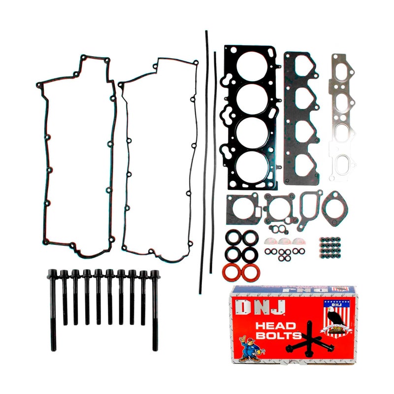 DNJ HGB120 Cylinder Head Gasket Set with Head Bolt Kit for 20012012 Hyundai Kia Elantra Soul Spectra 20L L4 16V DOHC 1975cc