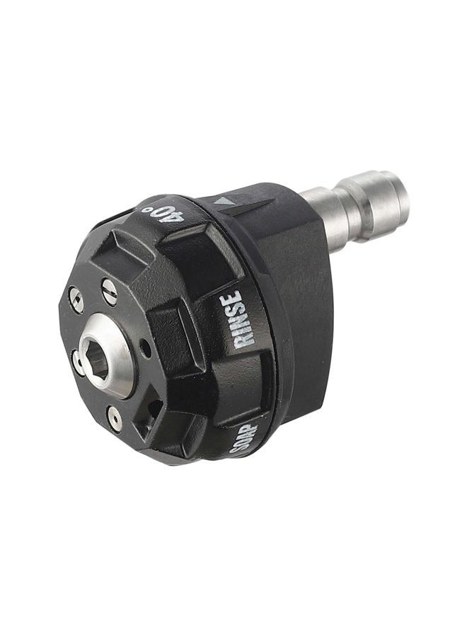 Meteor Blast Pressure Washer Spray Nozzle, 6-in-1 Quick Change over and Adjustable, 1/4 inch Quick Connector, MAX 4000PSI for Pressure Washer - Image 1