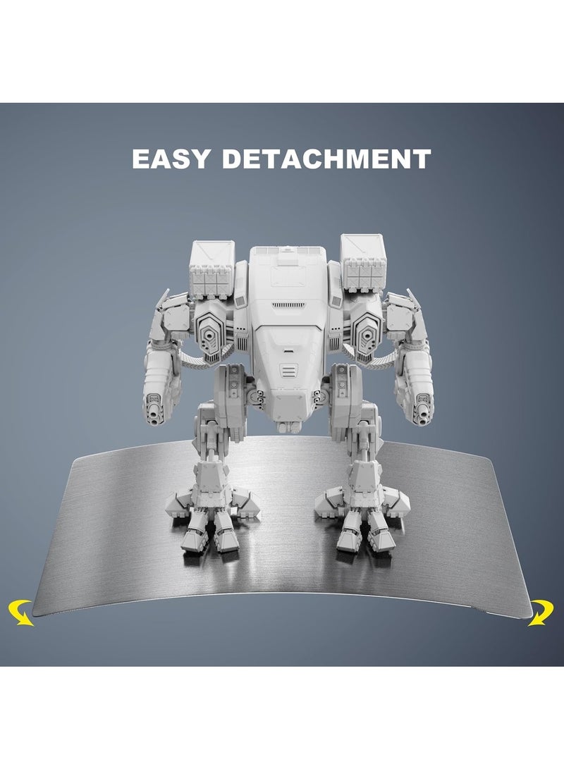 Resin 3D Printer Flex Building Plate,93.31x50inch Spring Steel Flexible Plate and Magnetic Base Platform for Phrozen Sonic Mighty 8K LCD/DLP Resin 3D Printe 237x127mm 1pcs - Image 5
