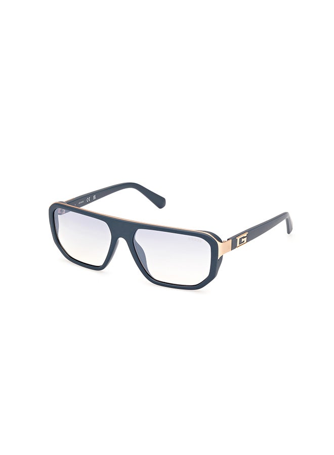 GUESS Men's UV Protection Cat Eye Sunglasses - GU0012420C59 - Lens Size: 59 Mm - Image 1