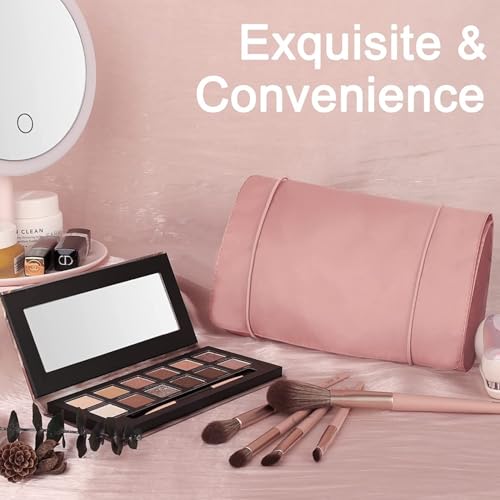 Niwlix Nylon 4 In 1 Travel Toiletry Makeup Cosmetic Organizer Pouch Bag Travel Storage Organizer Bags Pouches Kit For Men And Women Makeup Essentials Bag - Image 5