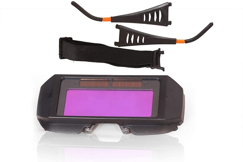 Bolt Safety Welding Auto Darkening Lens Eye Protecting Goggles Solar Powered Battery Light Filter Screen Pack of 1 (Black) - Image 4
