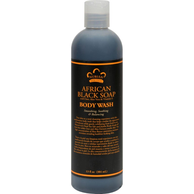 Nubian Heritage Nubian Heritage African Black Body Wash 13 oz Pack Of 3