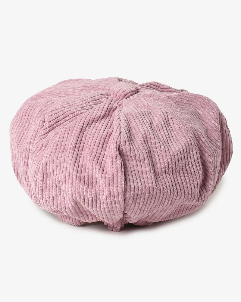 Haute Sauce Pink Corduroy Vintage Newsboy Cap