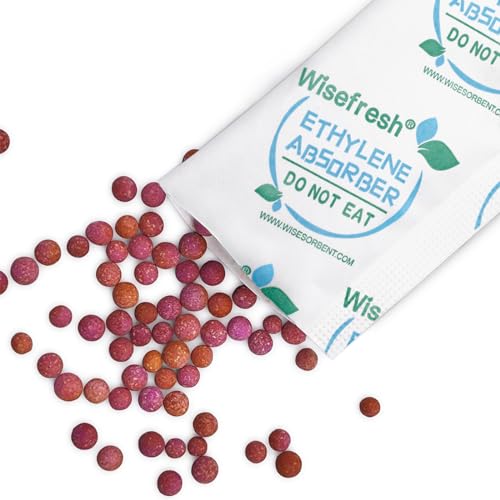 Wisesorb 20PCS 10 Gram Ethylene Gas Absorber Packet, Vegetable & Fruit Fresh Produce Protector,Fresh Fruit Preserver, Vegetable Saver,Food Saver,Ethylene Gas Absorber for The Fridge - Image 3