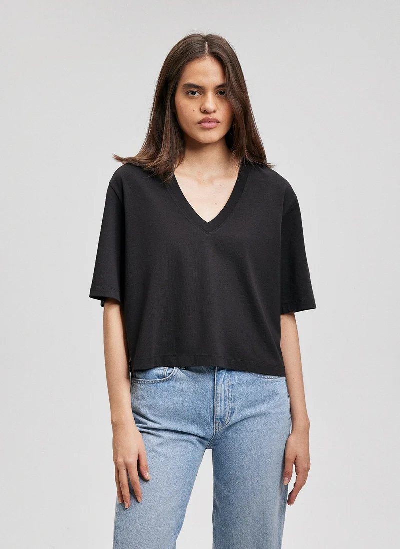 MAVI Black Basic T-Shirt