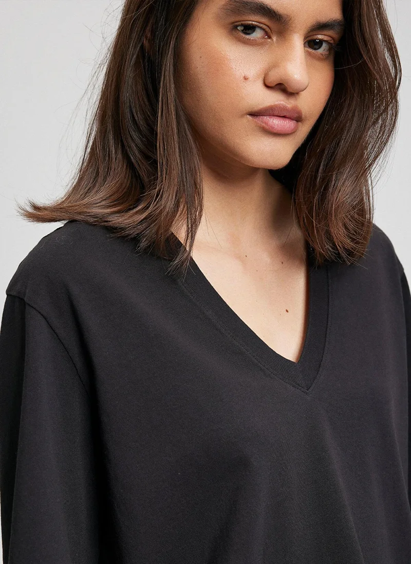 MAVI Black Basic T-Shirt
