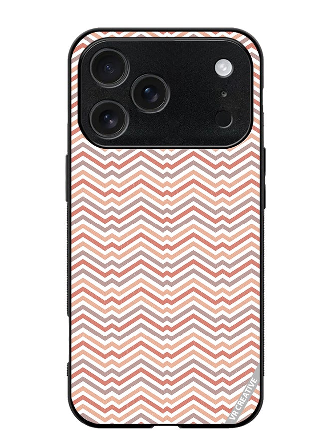 VR CREATIVE Protective Case Cover For Apple iPhone 17 Pro Max Strips Design Multicolour