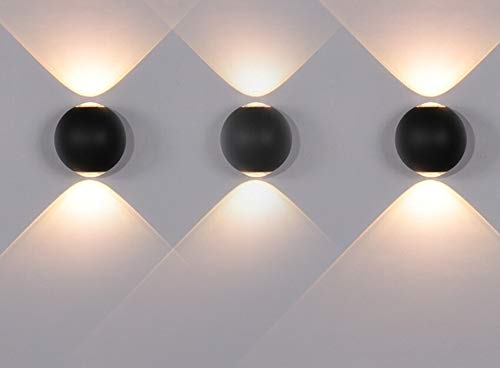 CITRA IP65 8 Watts Waterproof Wall Up Down Light Lamp- Black , Metal - Image 5