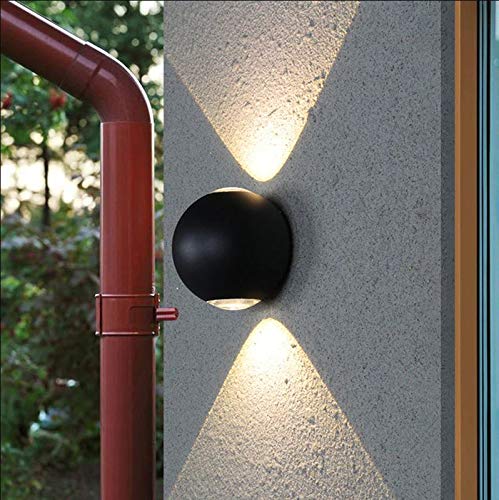 CITRA IP65 8 Watts Waterproof Wall Up Down Light Lamp- Black , Metal - Image 4