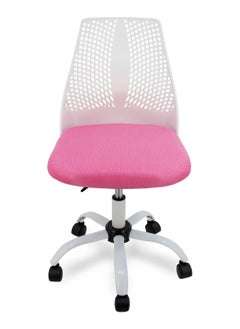 Home Office Kids Desk Chair Adjustable Swivel Fabric Seat Without Arm set Computer Chair