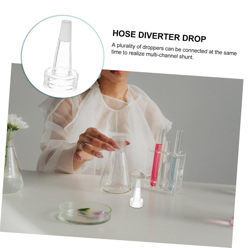 DECHOUS 20pcs Dropper Dispenser Soft Tube Splitter Cap Leak-Proof for Long-Term Use - Image 5