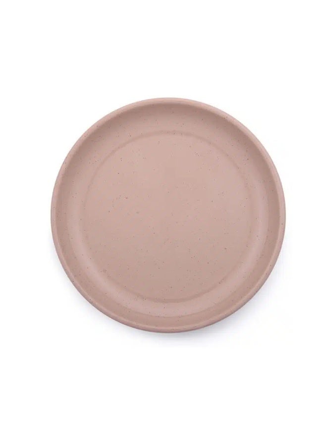 BareBones - Rolled Enamelware Plate - Dusty Rose - Image 2