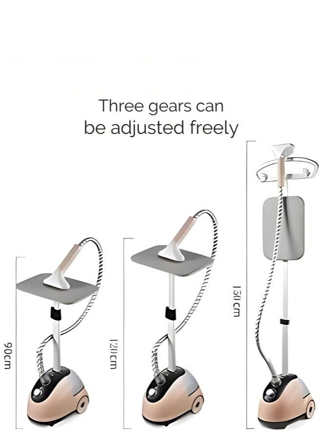 Professional Garment Steamer 2 in 1 – 2000W Flatbed and Vertical Clothes Steamer with Fast Heating and Large 1.8L Water Tank – Dual Use Fabric Steamer for Home and Commercial Use  - Image 5