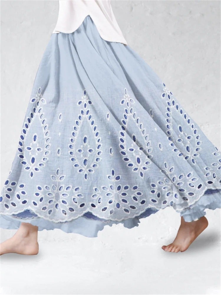 Spring and Summer Fashion New Women''s Large Skirt 3D Printed Skirt - Image 2
