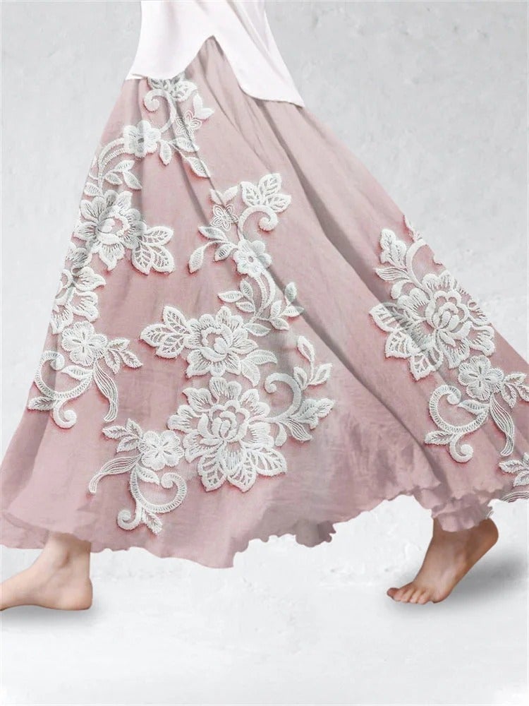 Spring and Summer Fashion New Women''s Large Skirt 3D Printed Skirt - Image 3
