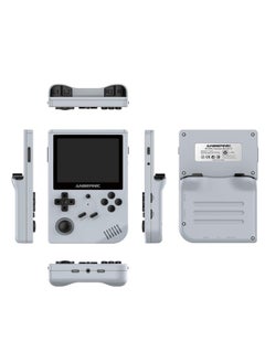 ANBERNIC  RG351V Handheld Game Console, Plug & Play Video Games Supports Double TF Extend 256GB, Portable Game Console 3.5 Inch IPS Screen 2521 Games (Grey)  - Image 5