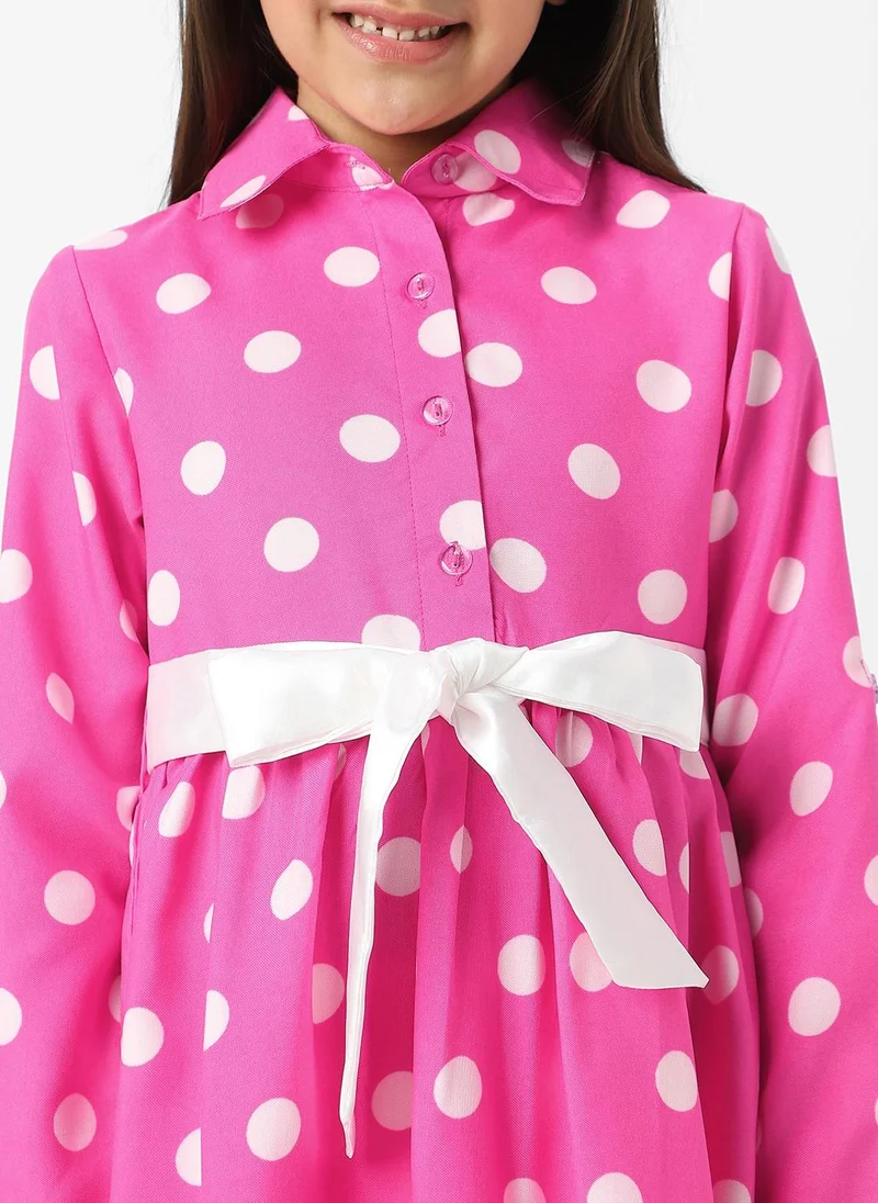 Nautinati Polka Dot Dress