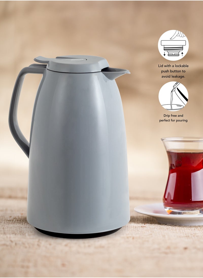 Grandi Grandi Jumbo Thermos for tea and coffee Gray 1 liter  - Image 2