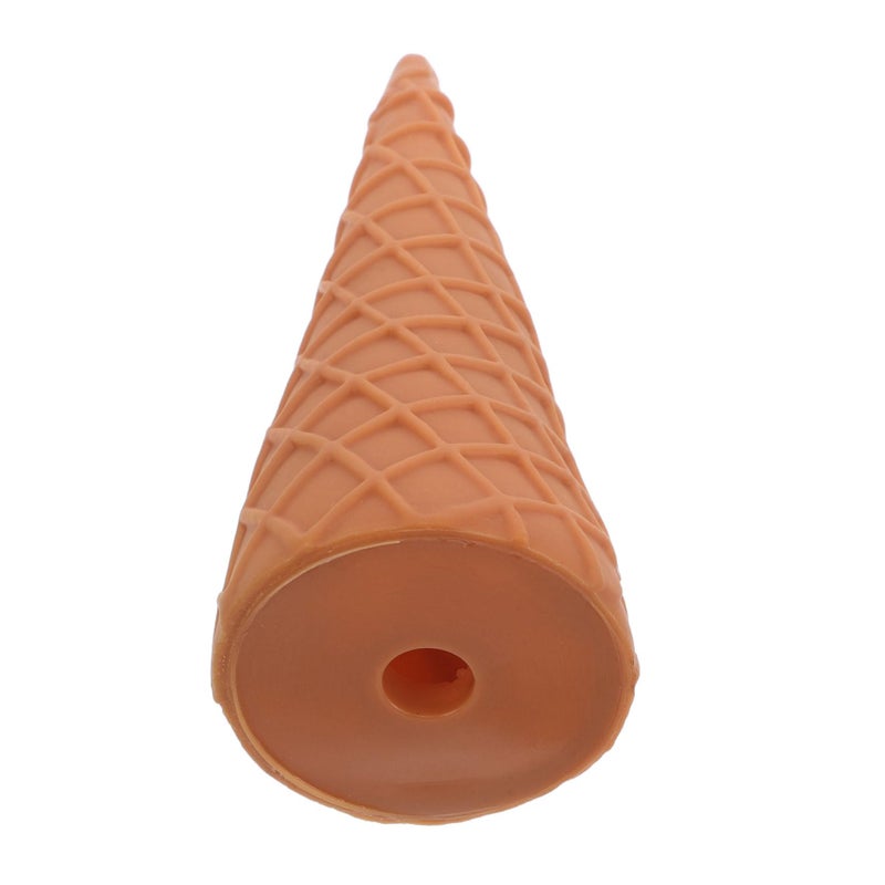 Realistic Fake Ice Cream Cone Prop For Photography Pretend Play Party Decoration - Image 2