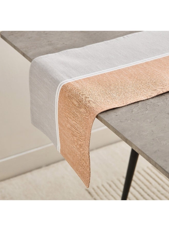 Home Box Harley Maze Ribbed Table Runner 120 x 33 cm  - Image 5