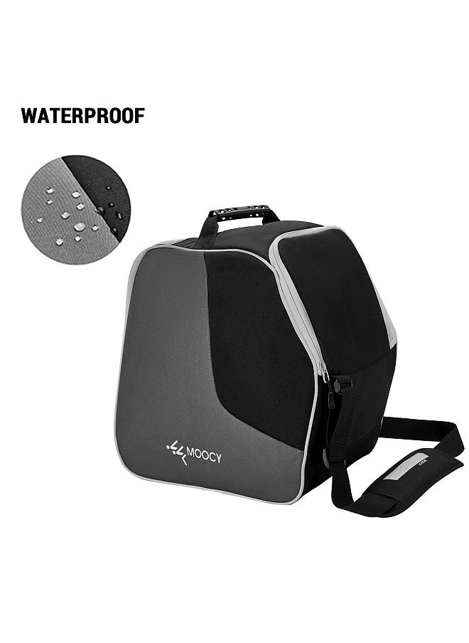 MOOCY - Ski Boots Bag Snowboard Boots Bag Travel Boot Bag for Ski Helmets Ski Boot Gloves - Image 1
