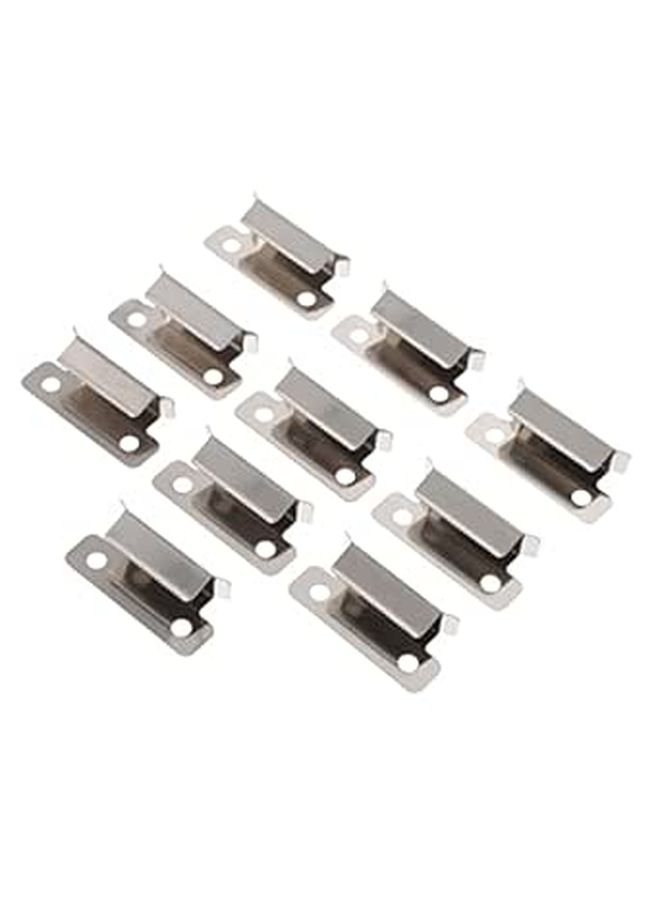 Stainless Steel Printer Glass Bed Clamps 10 Pack Sturdy Spring Turn Clips - Image 1