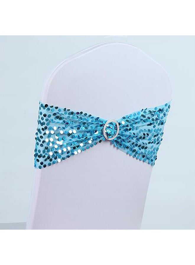 نيبمينينت وشاح تزيين الكراسي قابل للتمدد أزرق - Image 1